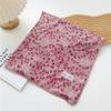 Pemilosci Large Cotton Bandana Headband, Head Wrap, Protective Coverage, Hair Neck Scarf for Women 28 x 28 inch (S19-Trefoil-Pink) view 2