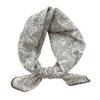 Pemilosci Large Cotton Bandana Headband, Head Wrap, Protective Coverage, Hair Neck Scarf for Women 28 x 28 inch (S22-Leaf Vein-Green view 1