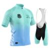 Men's Pro Cycling Jersey Sets - Cycling Jersey Men Set Bib Shorts Set Summer Mountain Bike Bicycle Suit (38,Large) view 1