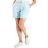 Style & Co. Women's Rolled Cuff Bermuda Shorts Aqua Water 16 view 1