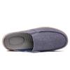 Abborora Mens Slippers, Canvas House Slipper for Men, Slip On Men's Loafers, Indoor Outdoor House Shoes (Blue,12.5) view 3