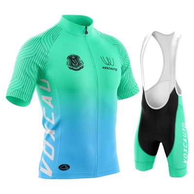 Men's Pro Cycling Jersey Sets - Cycling Jersey Men Set Bib Shorts Set Summer Mountain Bike Bicycle Suit (37,XX-Large)