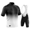 Men's Pro Cycling Jersey Sets - Cycling Jersey Men Set Bib Shorts Set Summer Mountain Bike Bicycle Suit (23,Large) view 1
