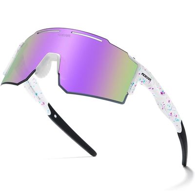 ALSUZYIOT Polarized Sunglasses for Women and Men, UV400 Protection Cycling Glasses Summer Golf Baseball Driving Running Fishing Outdoor Windproof Eyewear