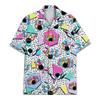 ACEPrints 80s Bowling Hawaiian Shirts for Men Casual Mens Bowling Shirts Mens Hawaiian Shirts Short Sleeve Button Down Shirt view 4