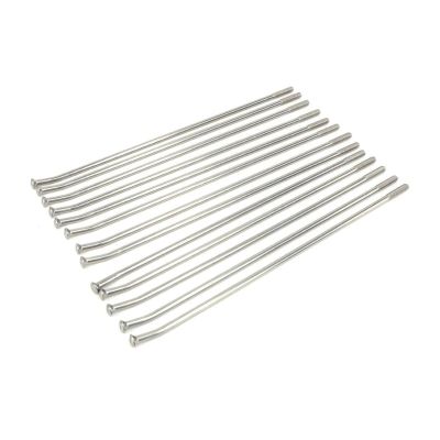 QIAOJUNMING Motorcycle 36 Pcs 21"" Front 18"" 19"" Rear Wheel Steel Spokes (Color : 230mm 3.5mm), QIAOJUNMING055