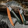 LAGOM Folding Camp Saws for Cutting Branches  2 Pack (11.4" & 8.2") | SK5 Steel Blades, Ergonomic Handle, Secure Lock | Foldable Tool for Camping, Gardening, Survival, Kayaking, Outdoors view 2