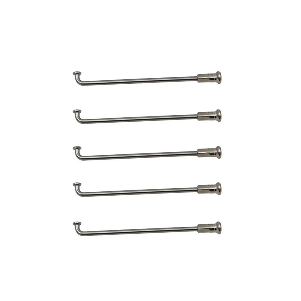 QIAOJUNMING Electric Spokes 304 Stainless Steel 12G Spokes Diameter 2.6 Mm Electric Bike Spokes J-Bend Length 55mm-112mm Range 36pcs (Color : Length 124mm)