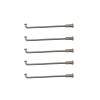 QIAOJUNMING Electric Spokes 304 Stainless Steel 12G Spokes Diameter 2.6 Mm Electric Bike Spokes J-Bend Length 55mm-112mm Range 36pcs (Color : Length 124mm) view 1
