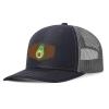 Generic Custom Caps Custom Leather Patch Trucker Men's and Women's Caps - Personalized Text and Photo UV Printed Baseball Caps 31, Black With Dark Grey Mesh view 2