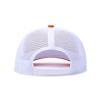 Generic Custom Caps Custom Leather Patch Trucker Men's and Women's Caps - Personalized Text and Photo UV Printed Baseball Caps 41, Orange With White Netting view 3