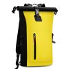 ACAGALA Waterproof Backpack Heavy Duty Roll-Top Closure Swim Bag with Front-Zipper Pocket view 1