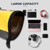 ACAGALA Waterproof Backpack Heavy Duty Roll-Top Closure Swim Bag with Front-Zipper Pocket view 4