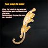 2 Fierce and domineering spotted leopard brooches, rhinestone alloy animal brooches, men's and women's clothing suit dress accessories view 4