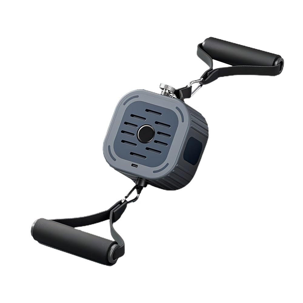 ACAGALA Adjustable Resistance Band Fitness Pump Exercise Equipment Cable Machine for Arms Legs Chest