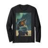 Cute Vintage Art Dachshund Retro Inspirational Winter Long Sleeve T-Shirt view 1