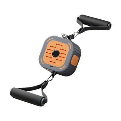 ACAGALA Adjustable Resistance Band Fitness Pump Exercise Equipment Cable Machine for Arms Legs Chest