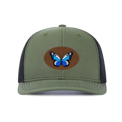 Generic Customized Leather Patch Truck Driver Men's and Women's Hat - Personalized Text and Photo UV Spray Printed Baseball Hat 10