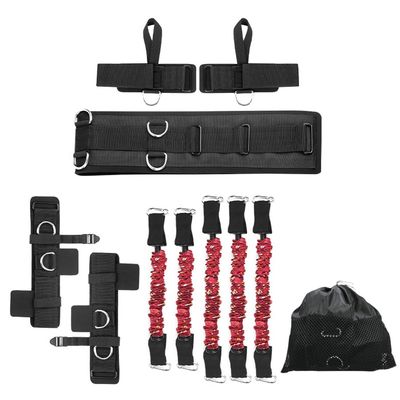 ACAGALA Boxing Resistance Bands Set Speed and Agility Resistance Trainer Bands for Boxing Muay Thai Karate Combat