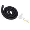Bilge Pump Installation Kit Black 11/8in Leak Proof Easy Installation Bilge Pump Hose, ABS and Rubber Material, 2m Flexible Corrugated Hose for Bilge Pumps with 11/8 Inch view 3