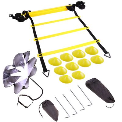 YuZhuStoon Agility Speed Ladder Stair Strap Training Ladder Staircase for Fitness Soccer Football Speed Ladder Equipment Sports Agility Ladders Speed Training Ladder Agility Agility Speed Ladder