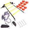YuZhuStoon Agility Speed Ladder Stair Strap Training Ladder Staircase for Fitness Soccer Football Speed Ladder Equipment Sports Agility Ladders Speed Training Ladder Agility Agility Speed Ladder view 4