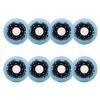 ZYANLING Inline Skate Wheels Outdoor/Indoor 8 Pack Inline Wheels 62mm 64mm 68mm 70mm 72mm 80A Inline Replacement Wheels Pink and Blue view 1
