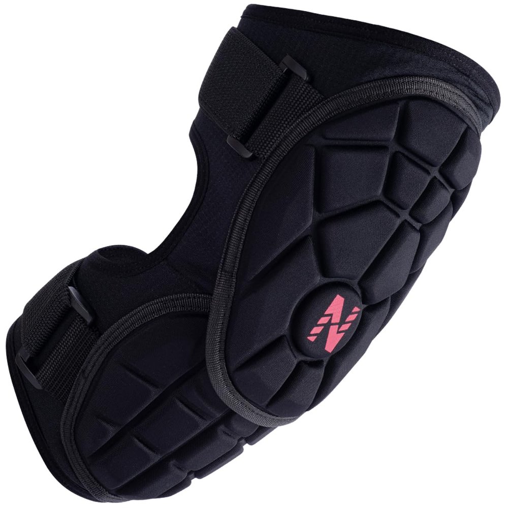 Norespnea Baseball Elbow Guard, Baseball Elbow Guard Youth/Adult, Elbow Pads for Softball/Baseball, Baseball Protective Gear, Softball-Baseball Elbow Guard-Black(X/L)