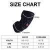 Norespnea Baseball Elbow Guard, Baseball Elbow Guard Youth/Adult, Elbow Pads for Softball/Baseball, Baseball Protective Gear, Softball-Baseball Elbow Guard-Black(X/L) view 2