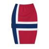 Norwegian Flag Trouser Skirt,Women's Mini Mini Parcel Skirt Used for Running/Tennis/Golf/Yoga/Fitness Exercise 2XL view 2