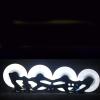 ZYANLING Inline Skate Wheels Outdoor/Indoor Inline Skate LED Light Up Wheels 72mm 76mm 80mm LED Flash Replacement Wheel 90A 8 Pack, White view 3