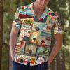 Bowling Vintage Funny Bowling Short Sleeve Hawaiian Shirt Funny Player Button Down Shirt view 2