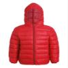 Hularka Kids Winter Hooded Padded Jacket Boys Girls Long Sleeve Zipped Puffer Coat Lightweight Down Coat Outerwear Red 3-4 Years view 3