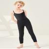 Anktry 2-8 Years Little Girls Soft Camisole Undershirts 4 Pack Kids Comfort Breathable Tank Tops Black view 3