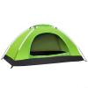 Dome Camping Tent with Carry Bag, 2 Person Backpacking Tent, Single Tent 1 Person(1 Person Green) view 1