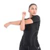 2BOLD Womens BJJ Grappling Rash Guard Compression Shirts, UPF 50+ Jiu Jitsu No-Gi, Shirt, Athletic, MMA, BJJ Rash Guard (US, Alpha, Small, Regular, Regular, Black, Simple) view 3