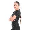 2BOLD Womens BJJ Grappling Rash Guard Compression Shirts, UPF 50+ Jiu Jitsu No-Gi, Shirt, Athletic, MMA, BJJ Rash Guard (US, Alpha, Small, Regular, Regular, Black, Simple) view 4