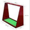 BMPAALN Golf Putter Stand,Wooden Golf Club Holder, 13/18 Putter Holder Golf Clubs Display Stand, Extra Large Outdoor Golf Club Equipment Storage Rack view 4