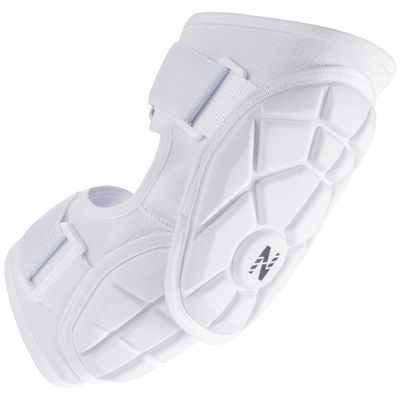 Norespnea Baseball Elbow Guard, Lacrosse Elbow Guard Youth/Adult, Lacrosse Elbow Pad, Baseball Protective Gear, Softball-Baseball Elbow Guard-White(Youth)