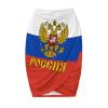 Russian Flag Women's Cheerleader Sports Skirt Light A-Line Pants Skirt with Shorts Shorts,with Pocket 2XL view 1