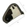 American West Handcrafted Soft 100% Genuine Leather with Hair-On Cowhide Padded Gun Case for Men and Women Annie's Secret Collection Western (Pony) view 4