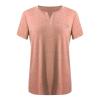 Plus Size Womens Clothing Women V Neck T Shirt Plus Size Short Sleeve Tops Summer Clothes for Women 2025 view 3
