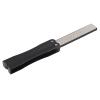 Foldable Knife Sharpener with Anti Slip Handle, 12.5cm Length, Black, for Camping and Garden Tools view 1