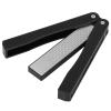 Foldable Knife Sharpener with Anti Slip Handle, 12.5cm Length, Black, for Camping and Garden Tools view 3