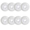 ZYANLING Inline Skate Wheels Outdoor/Indoor Light up 72mm 76mm 80mm LED Flash Inline Skates Replacement Wheel - Glow in The Dark 8 Pack view 1