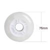 ZYANLING Inline Skate Wheels Outdoor/Indoor Light up 72mm 76mm 80mm LED Flash Inline Skates Replacement Wheel - Glow in The Dark 8 Pack view 2