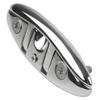 MEMUME Folding Boat Cleats 5" 6" 316 Stainless Steel Flip up Dock Cleats Marine Grade Rope Cleat for Deck, Yacht with Fasteners (5" 4 Pack) view 2