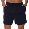 YuKaiChen Men's Linerless Athletic Running Shorts 5 Inch Workout Gym Shorts Lightweight Quick Dry Navy 2XL view 2