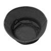 NineFit Basics Tractor American Flag Washed Denim Bucket Cap Fisherman Sunhat Retro Wide Brim Beach Cowboy Hat, Black view 4
