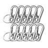 GRABLOOM Carabiners Anti-Lost for Key Classic for Key Hook Useful Tools for Backpackers Hikers Park Mountain Climbing Carabiner Heavy Duty view 3